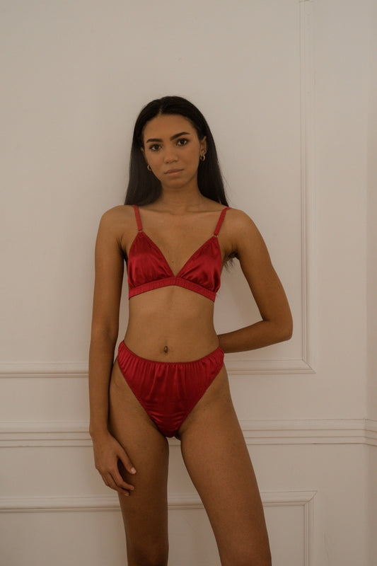 Figi jedwabne - Foggia czerwone