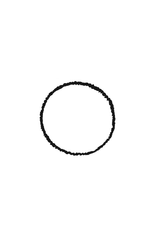 Jedwabna opaska do włosów - Clara Czarna