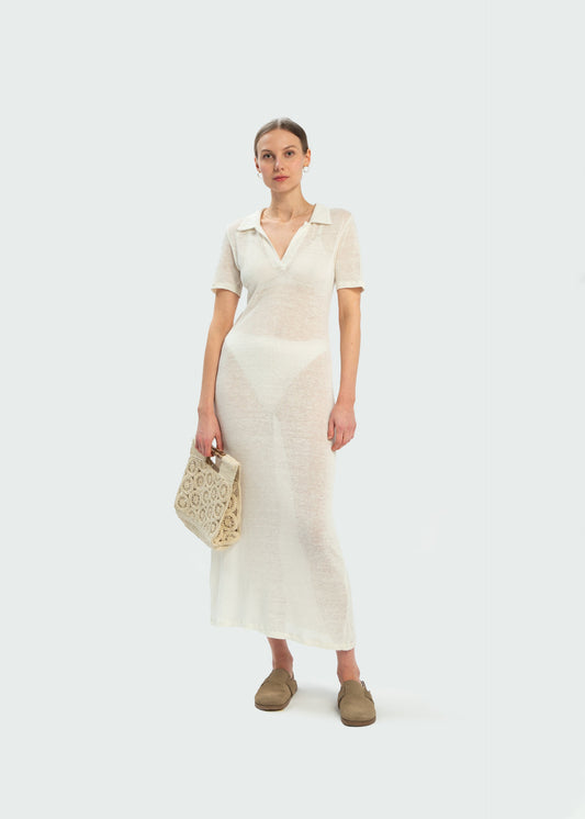 Lniana sukienka - Bastille