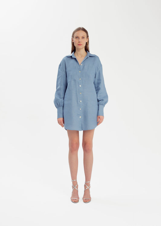 Sukienka lniana - Olbia