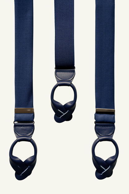 Granatowe Szelki z Wełny #2