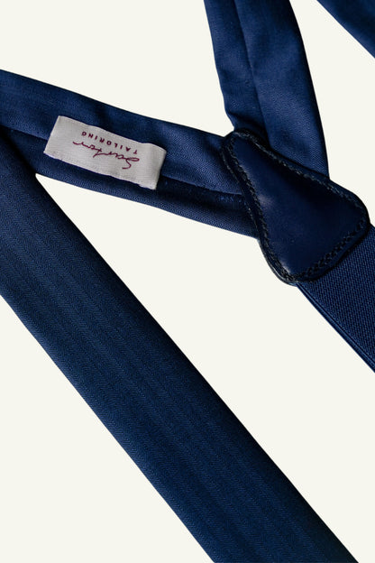 Granatowe Szelki z Wełny #2