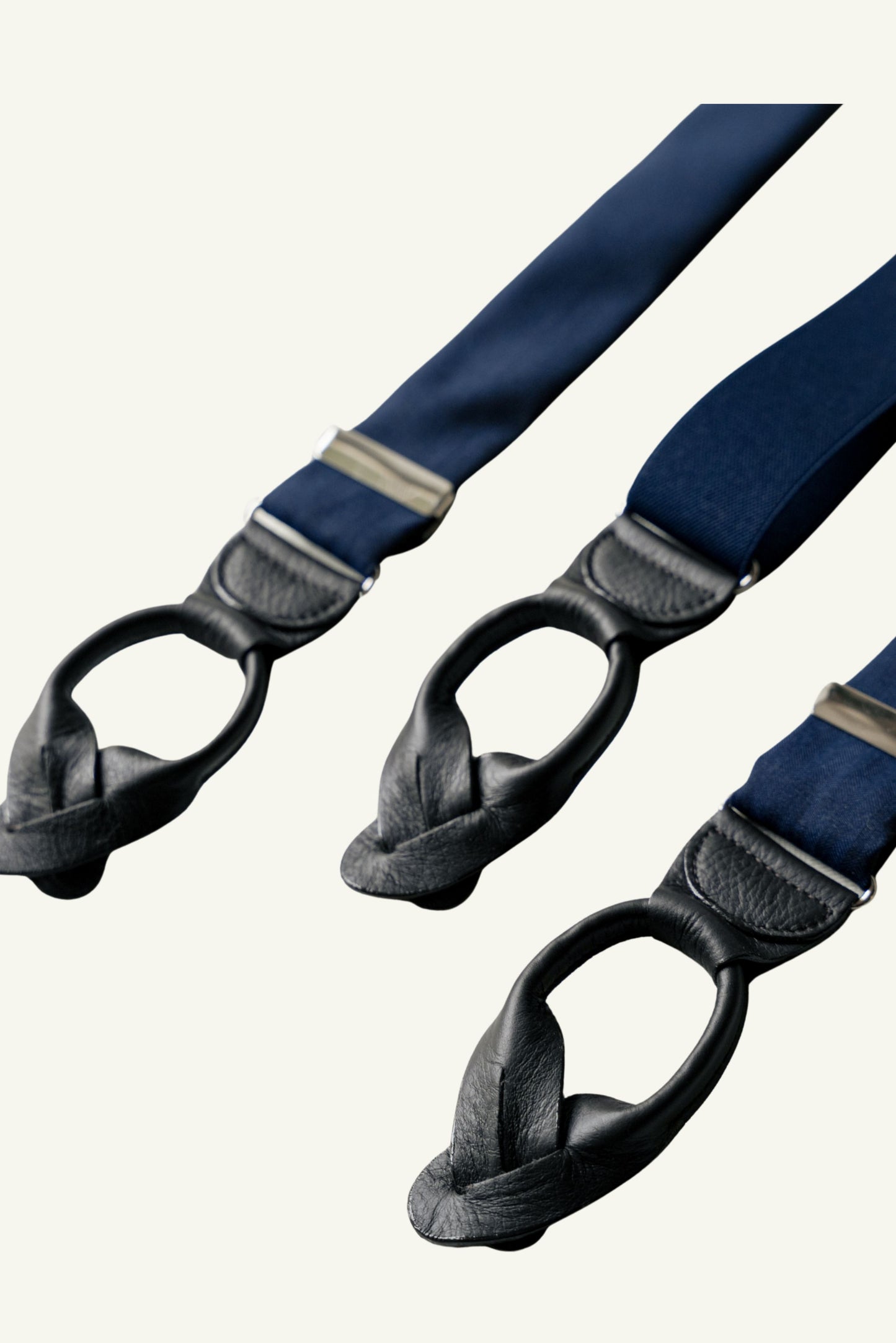 Granatowe Szelki z Wełny