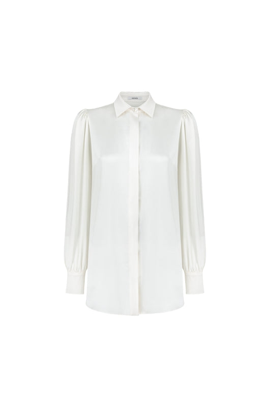 Koszula jedwabna - Marigold ecru