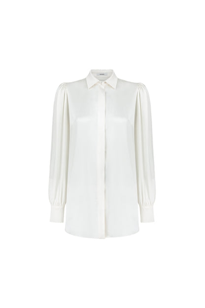 Koszula jedwabna - Marigold ecru