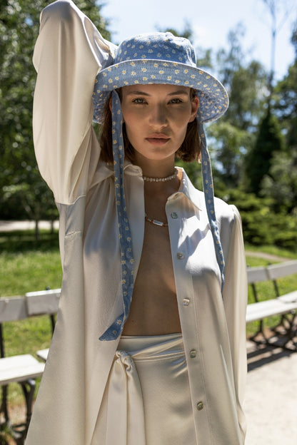 Koszula jedwabna - Marigold ecru