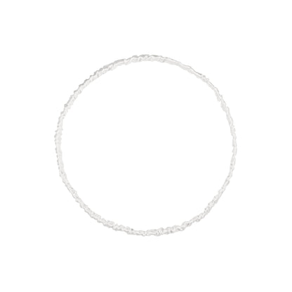 Jedwabna opaska do włosów - Clara ecru