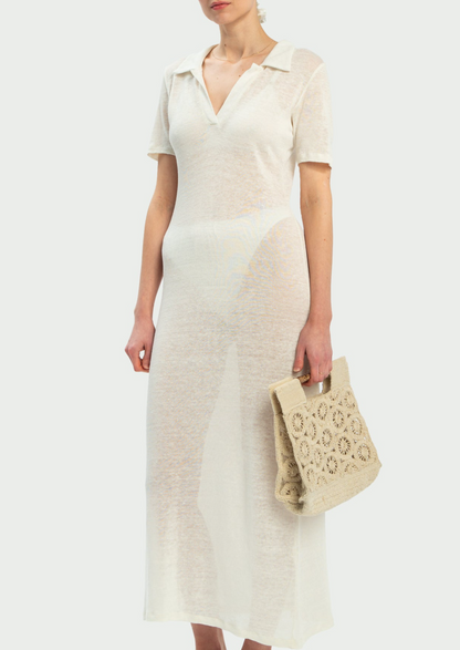 Lniana sukienka - Bastille