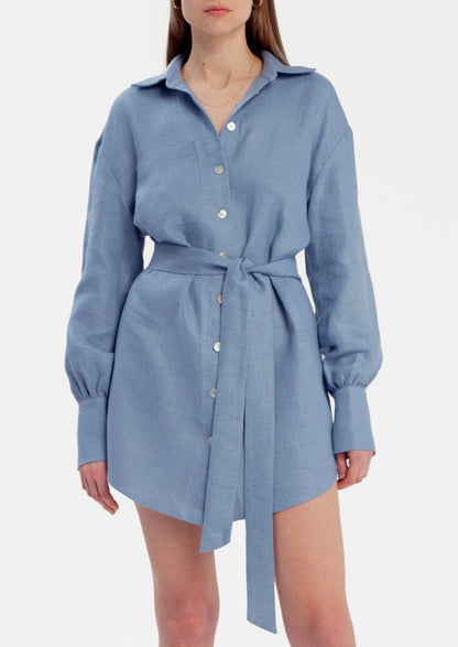 Sukienka lniana - Olbia